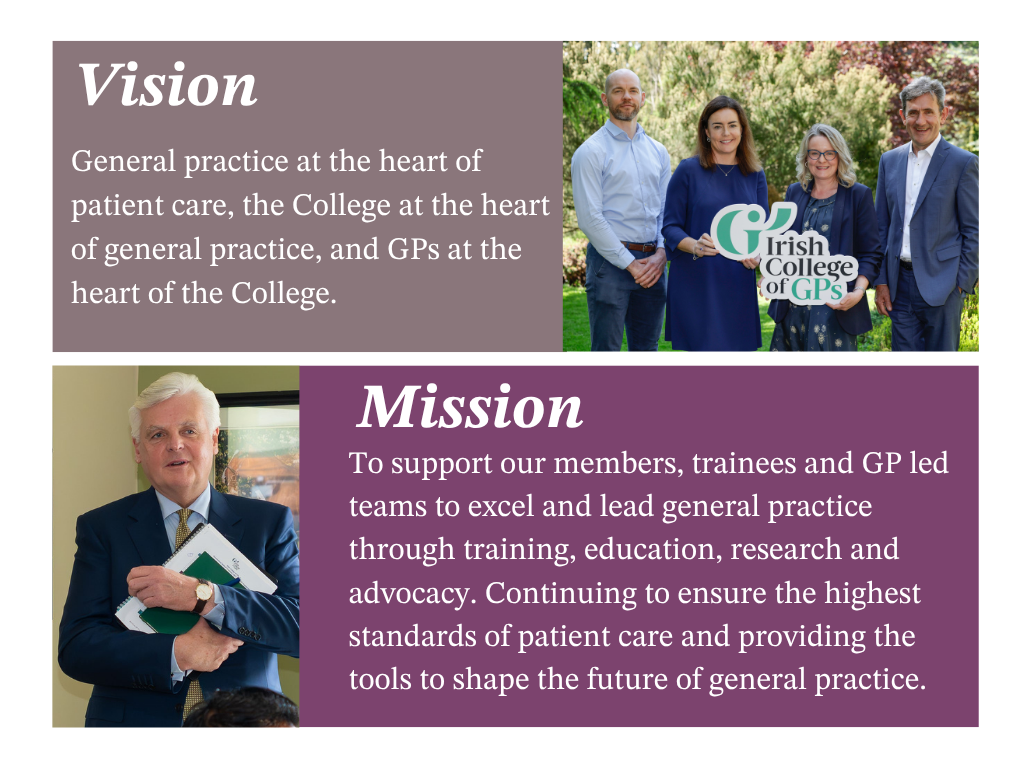 Vision & Mission of the Irish College of GPs